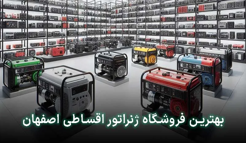 بهترین فروشگاه ژنراتور اقساطی اصفهان کجاست؟| آدرس + تلفن تماس