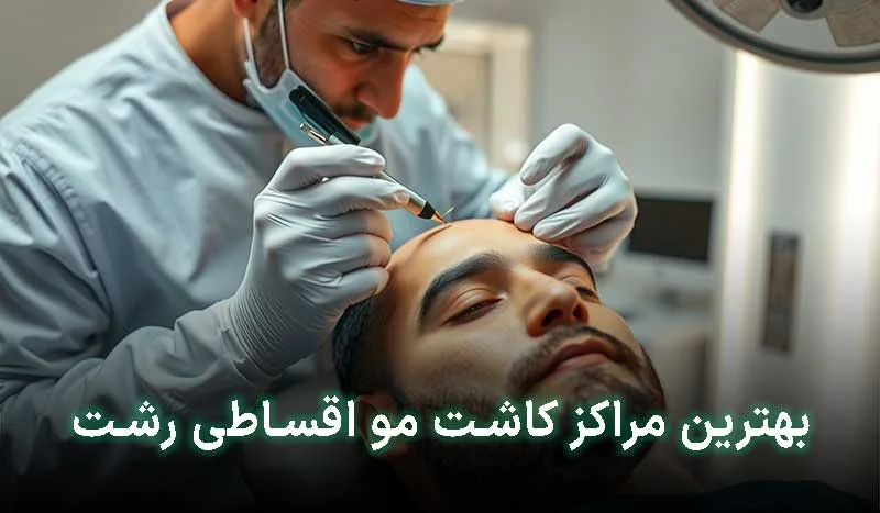 5 تا از بهترین مراکز کاشت مو اقساطی در رشت + آدرس ، تلفن تماس
