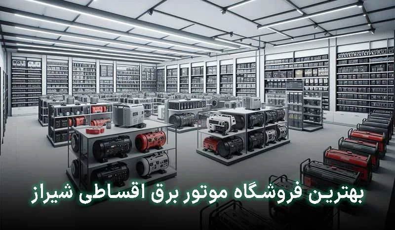 بهترین فروشگاه موتور برق اقساطی شیراز کجاست؟ | آدرس + تلفن تماس