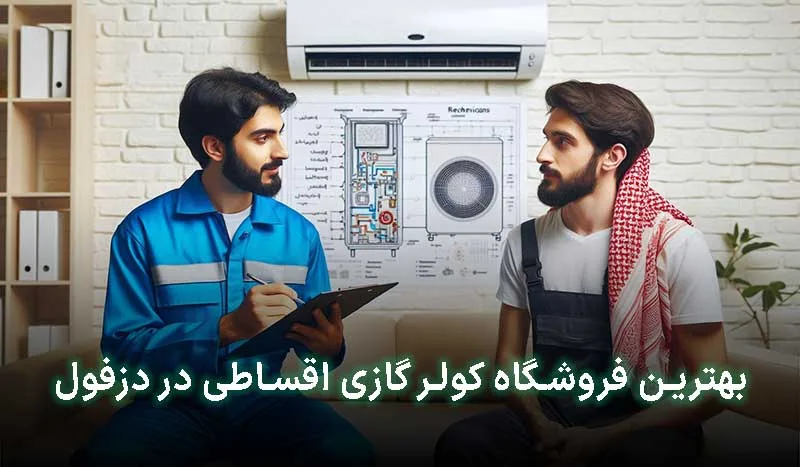 بهترین فروشگاه کولر گازی اقساطی در دزفول | آدرس + تلفن تماس