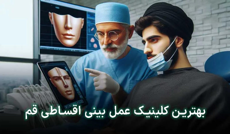 5 تا از بهترین کلینیک عمل بینی قسطی در قم+ آدرس،تلفن تماس