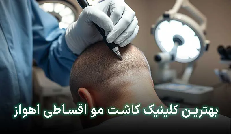 5 تا از کلینیک های کاشت مو اقساطی اهواز + آدرس، تلفن