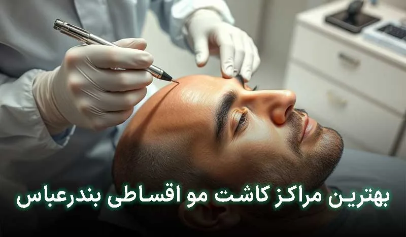 4 تا از بهترین مراکز کاشت مو اقساطی در بندرعباس + آدرس، تلفن تماس