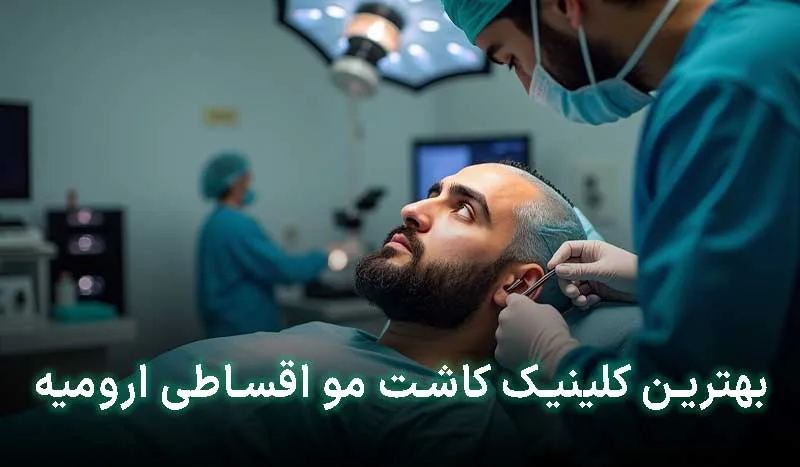 5 تا از بهترین مراکز کاشت مو اقساطی در ارومیه + آدرس، تلفن