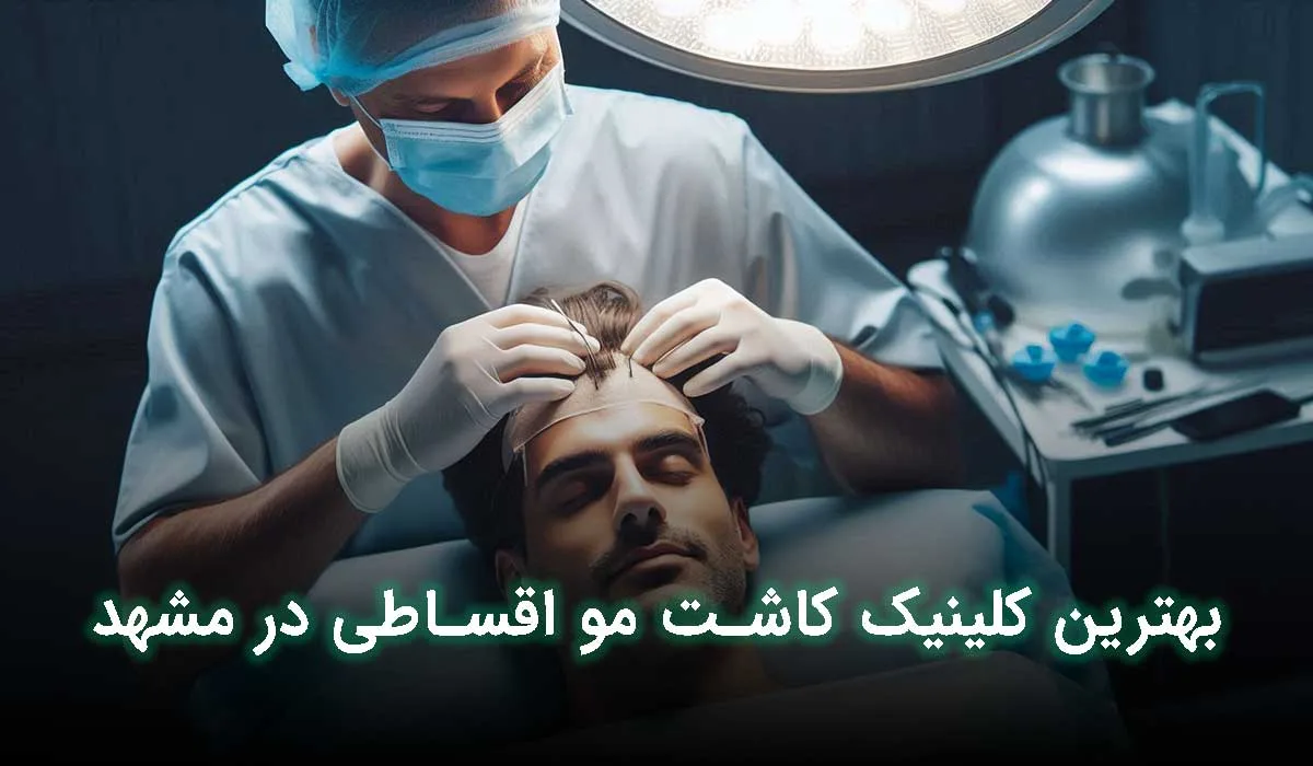 5 تا از بهترین مراکز کاشت مو اقساطی مشهد + آدرس، تلفن