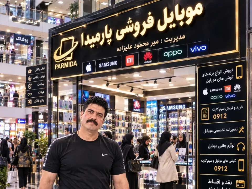 موبایل فروشی پارمیدا با مدیریت مهندس علیزاده  - 2