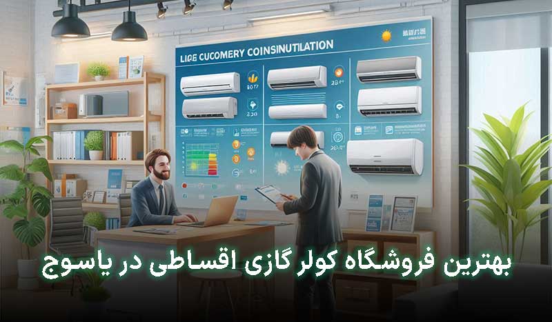 کولر گازی قسطی یاسوج