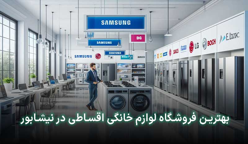 لوازم خانگی قسطی نیشابور